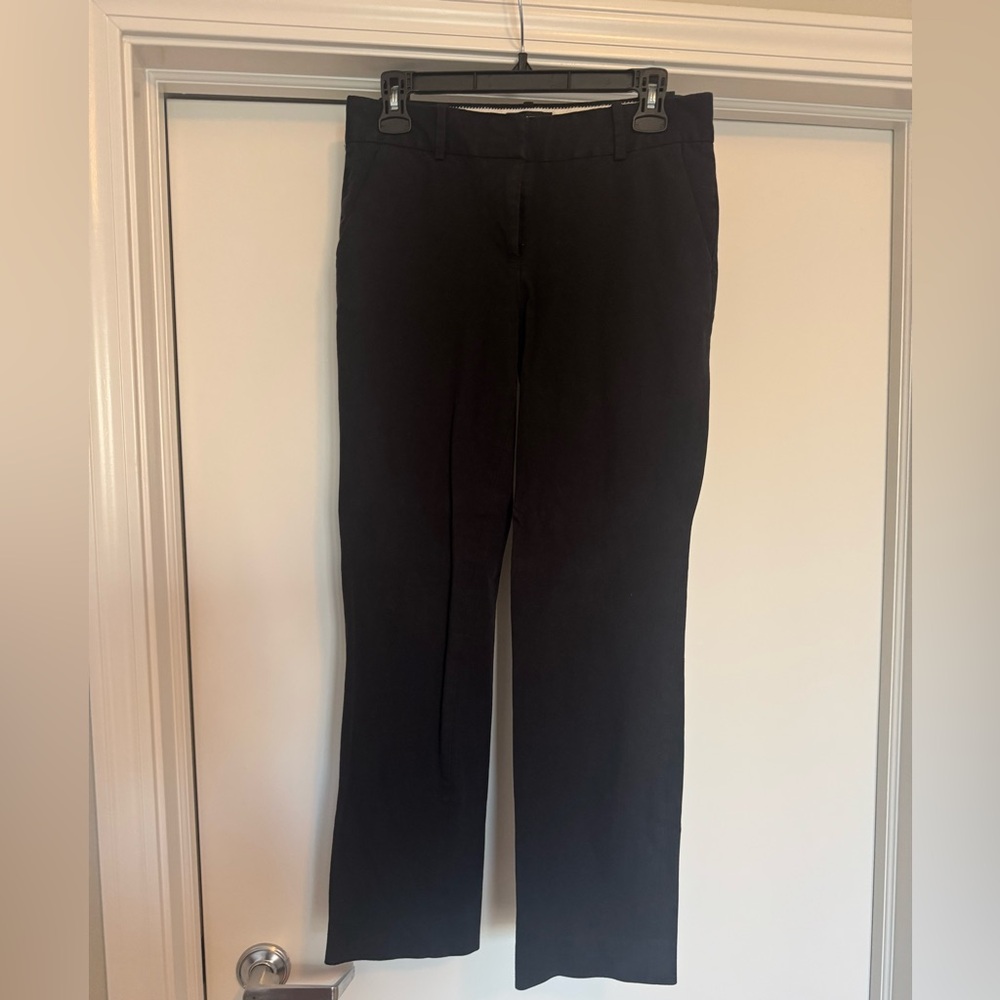 J. Crew Classic Black Trousers